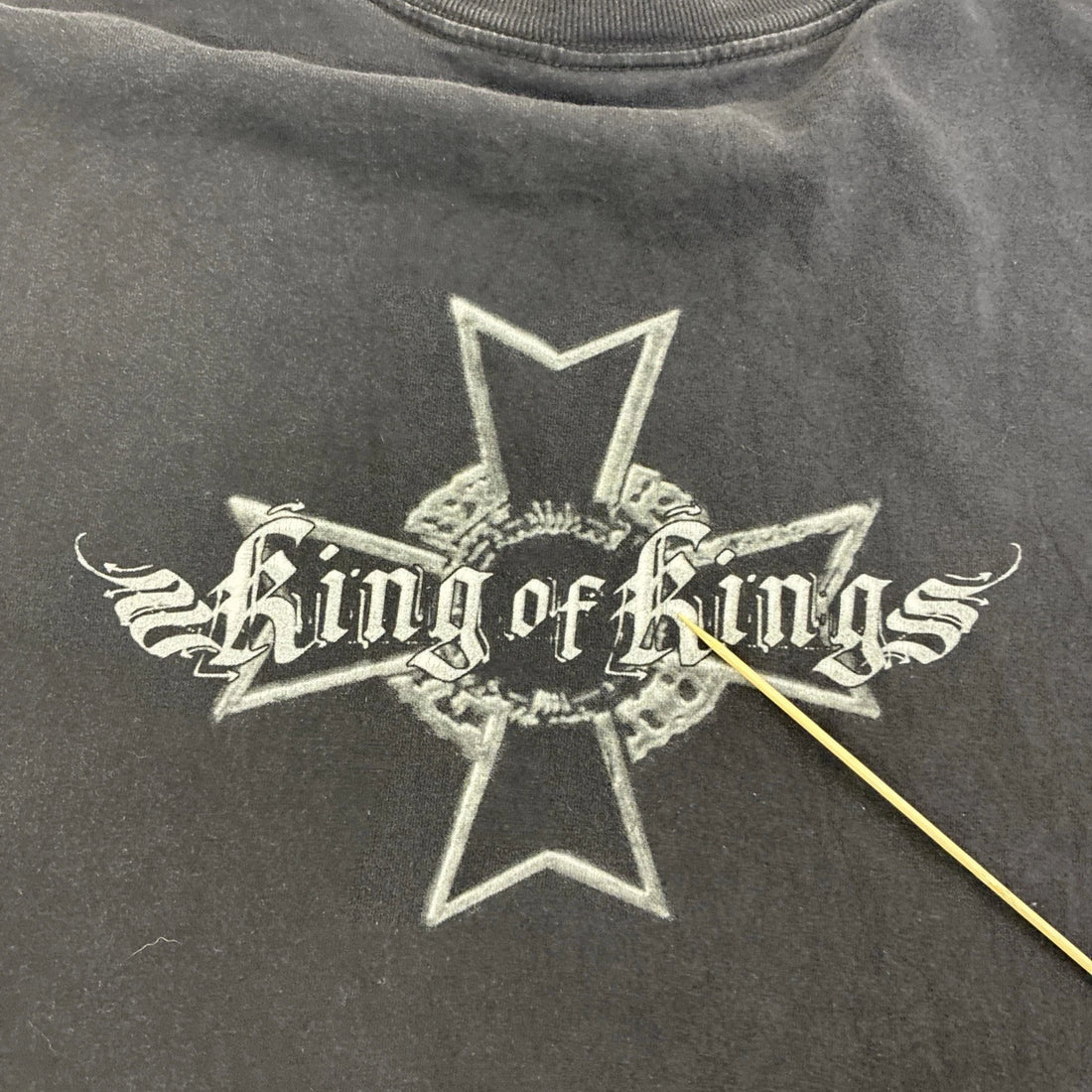 Vintage Triple H King Of Kings Wrestling T-Shirt Size 2XL 2002 WWE