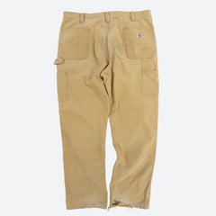 【Carhartt】Double Knee Cargo Pants 38×32 Carhartt Pants Mens 38 32 Beige Double Knee Relaxed Fit