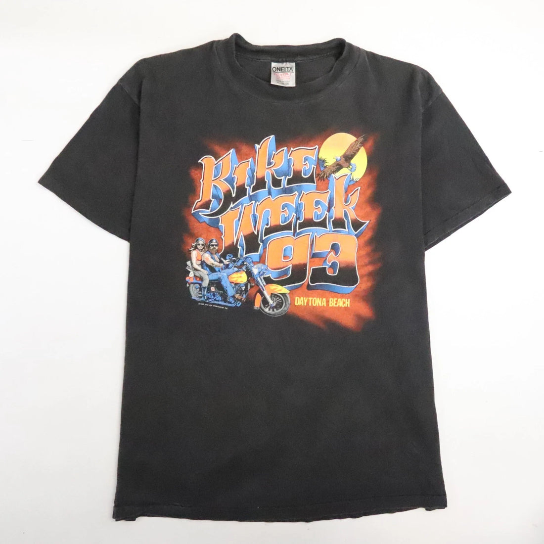 Vintage Bike Week Daytona Beach T-Shirt Size XL 1993 90s