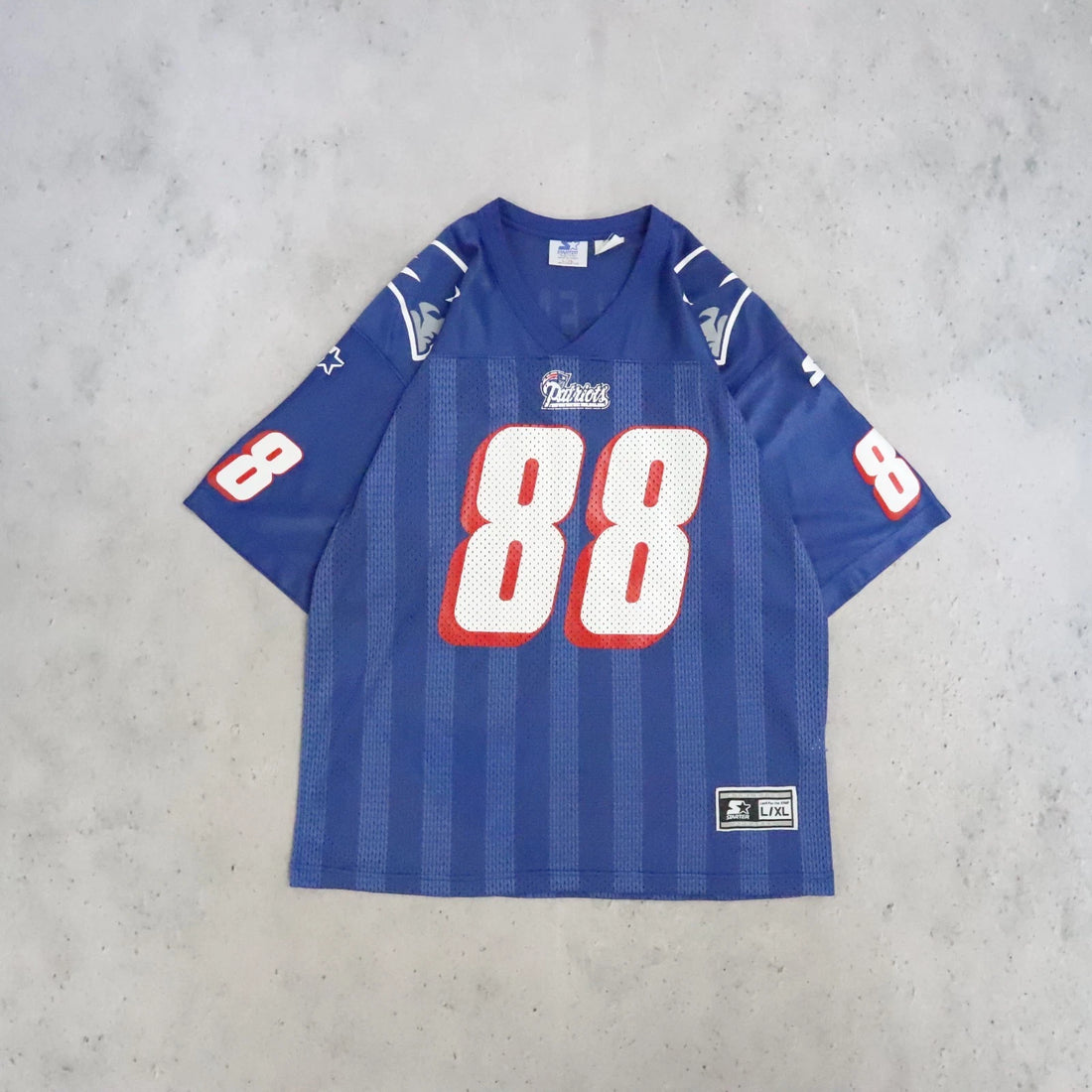 Vintage New England Patriots Terry Glenn Starter Jersey Size Large/XL NFL