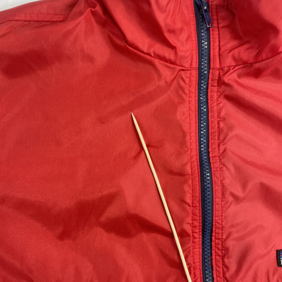 Vintage Patagonia Fleece Lined Bomber Jacket Size Medium Red 90s