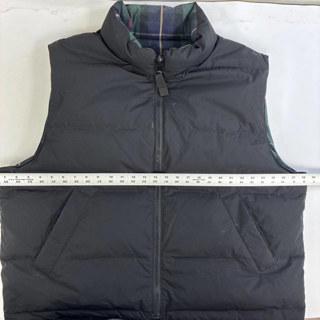 Vintage Eddie Bauer Puffer Vest Jacket Size XL Reversible
