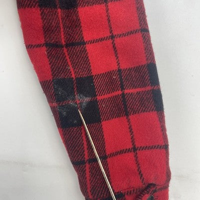 Vintage Woolrich Wool Coat Jacket Size Medium Plaid