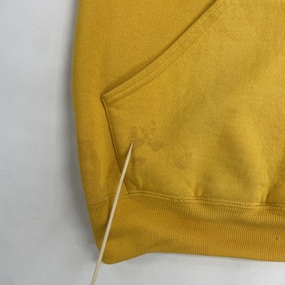 Vintage California Golden Bears Russell Athletic Sweatshirt Hoodie Medium Yellow