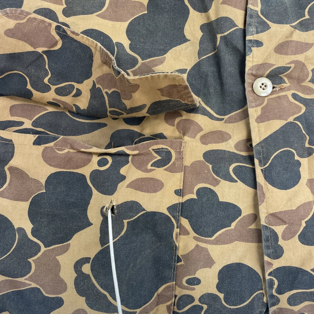 Vintage Saftbak Duck Camo Hunting Jacket Size Large