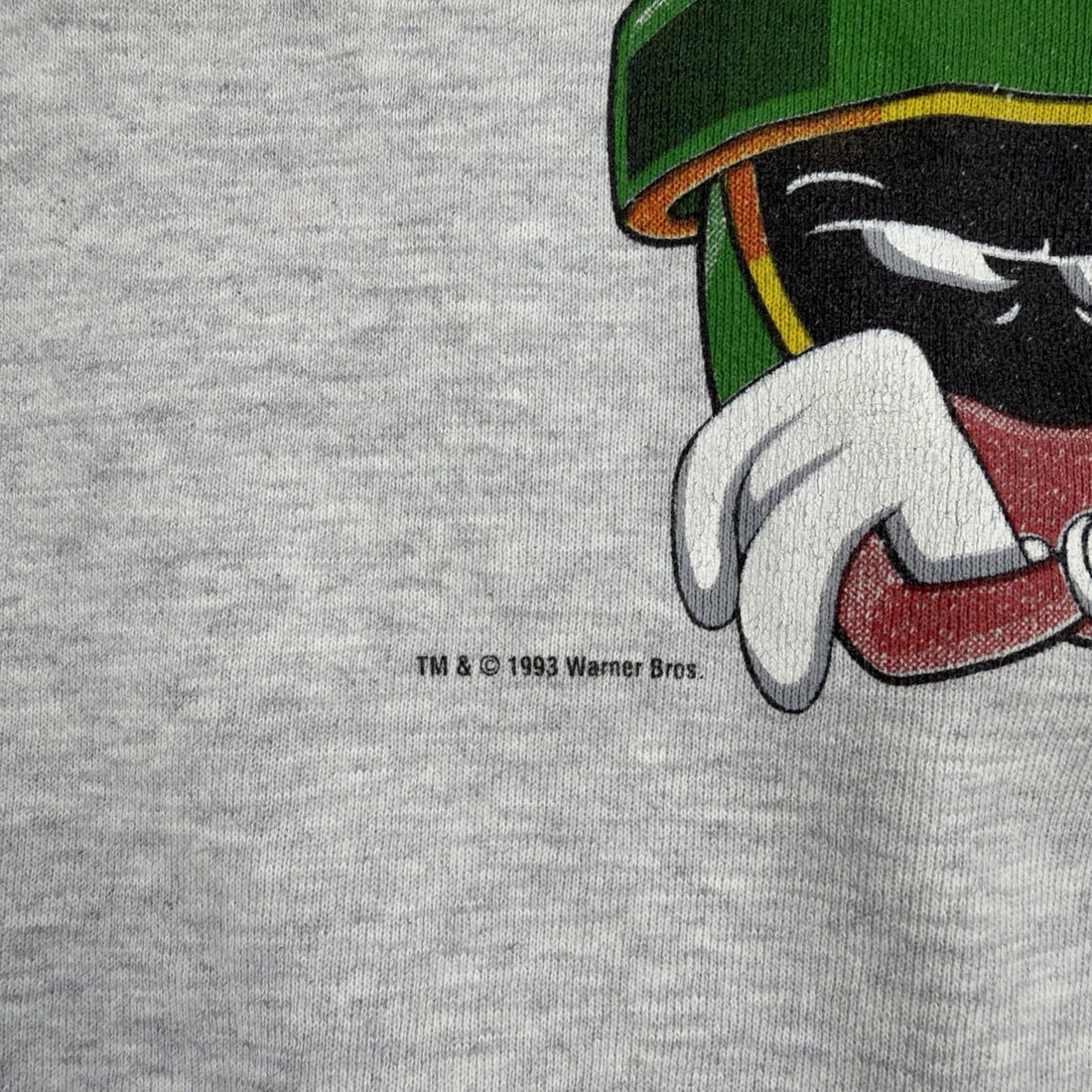 Vintage Marvin The Martian Minnesota Crewneck Sweatshirt Large Cartoon 90s