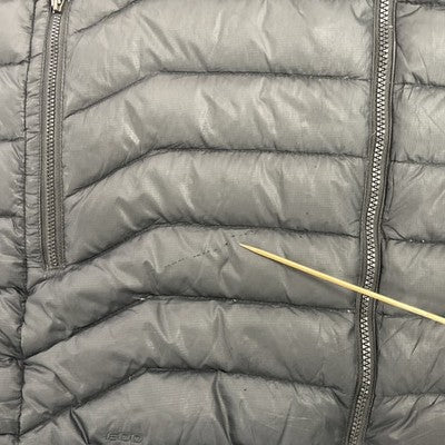 The North Face Puffer Vest Jacket Size XL Black Down Insulated