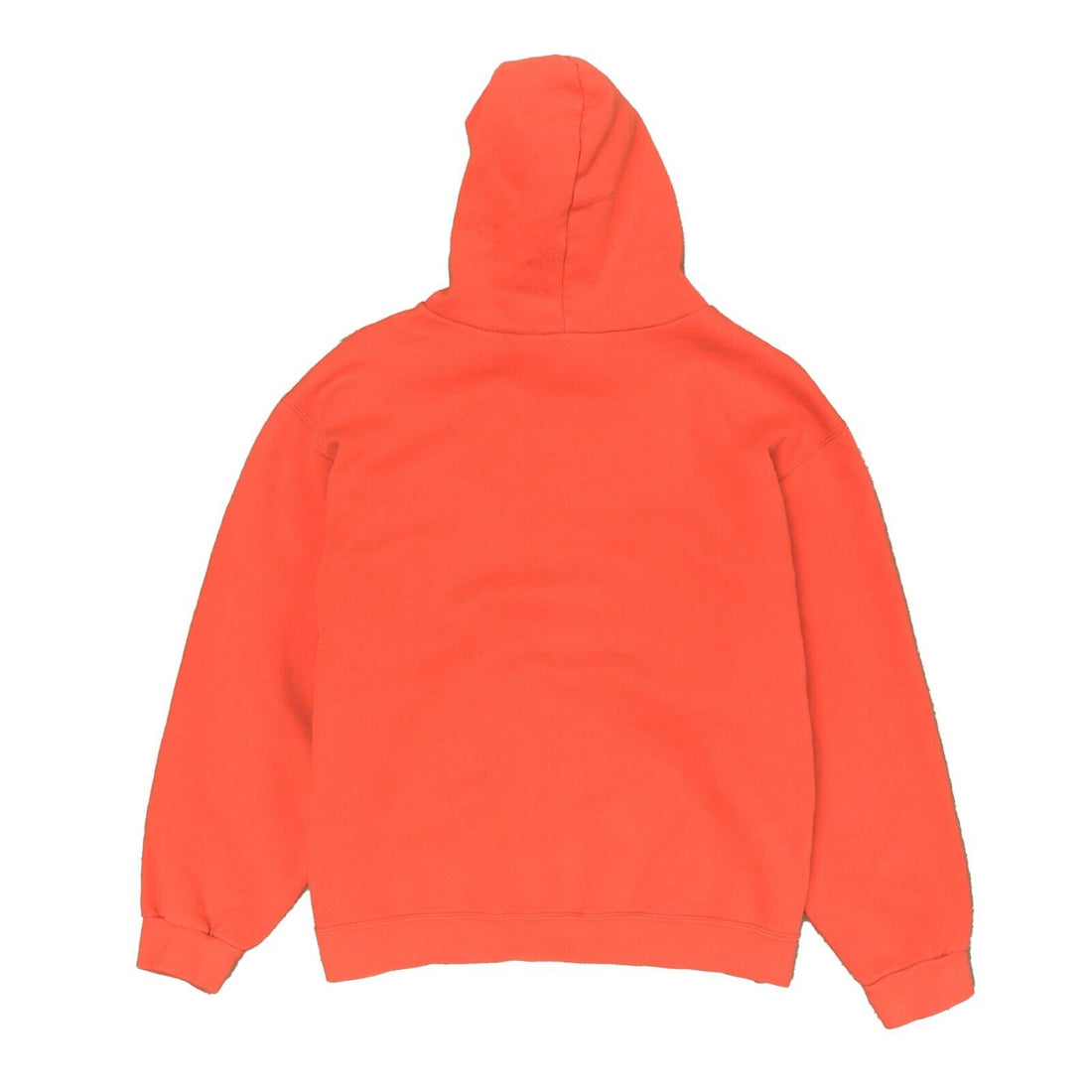 Vintage Nike Middle Swoosh Sweatshirt Hoodie Size XL Orange Embroidered