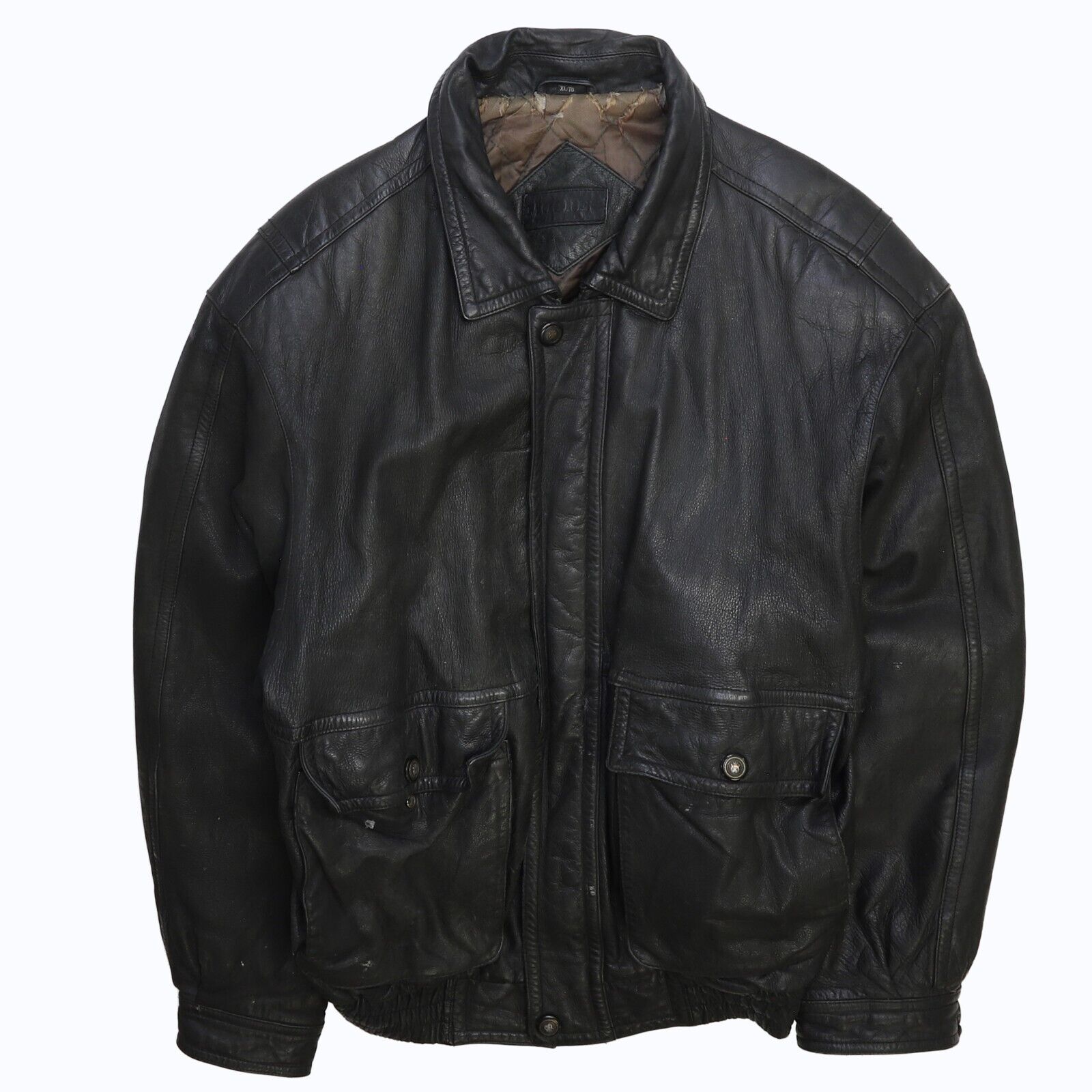 ♥ROLAROLA♥VINTAGE LEATHER BLOUSON JACKET rolarola global