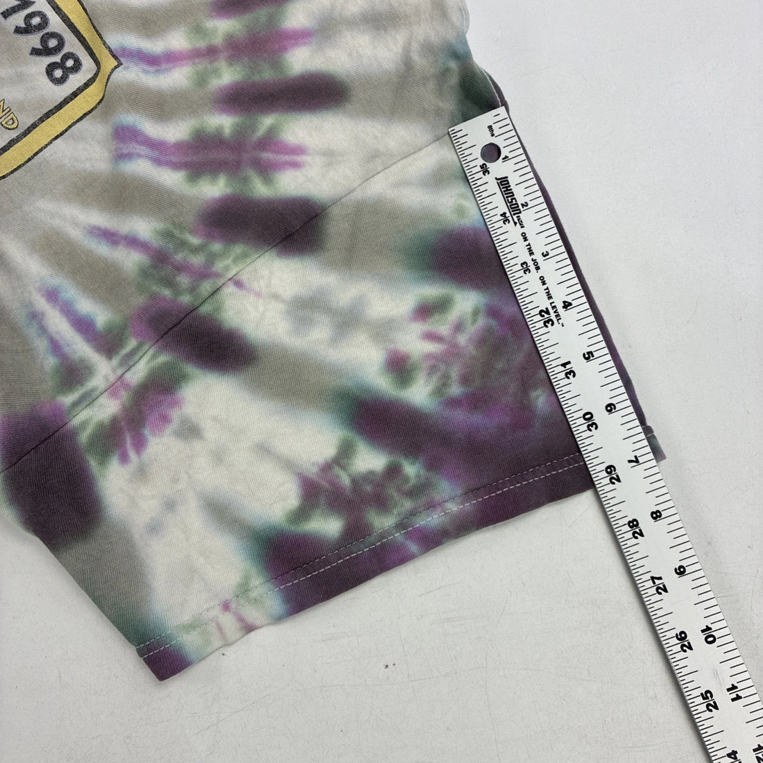 Vintage Rolling Stones Bridges To Babylon Tie Dye Band T-Shirt Size XL 90s
