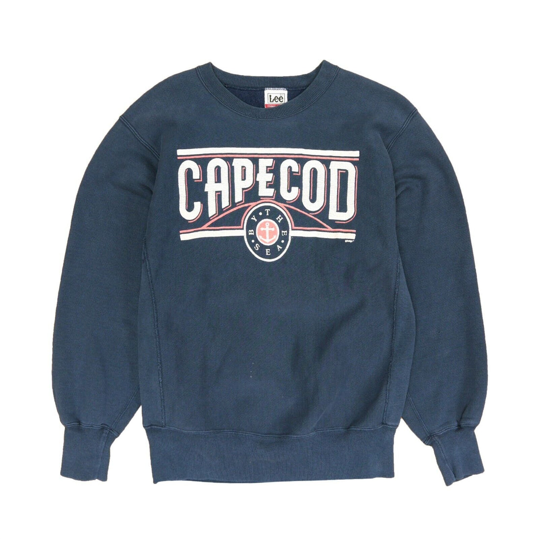 Vintage Cape Cod By The Sea Sweatshirt Crewneck Size Large Blue