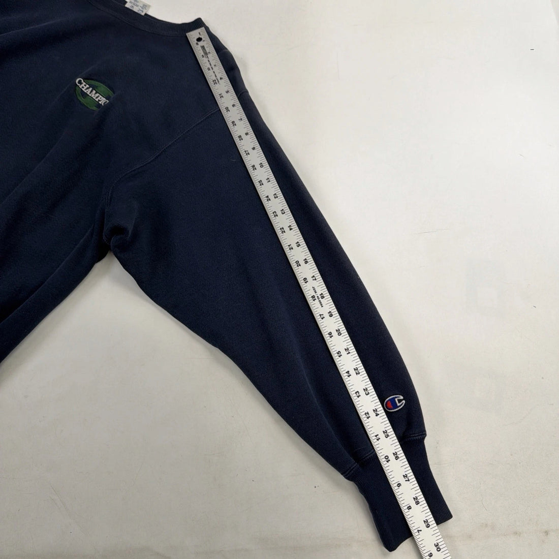 Vintage Champion Reverse Weave Crewneck Sweatshirt Size Large Blue 90s