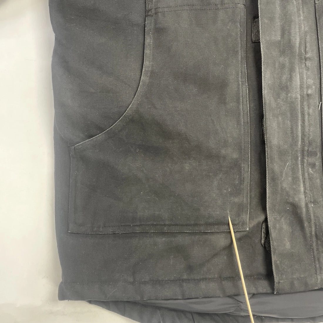 Dickies Canvas Work Jacket Size Large Black