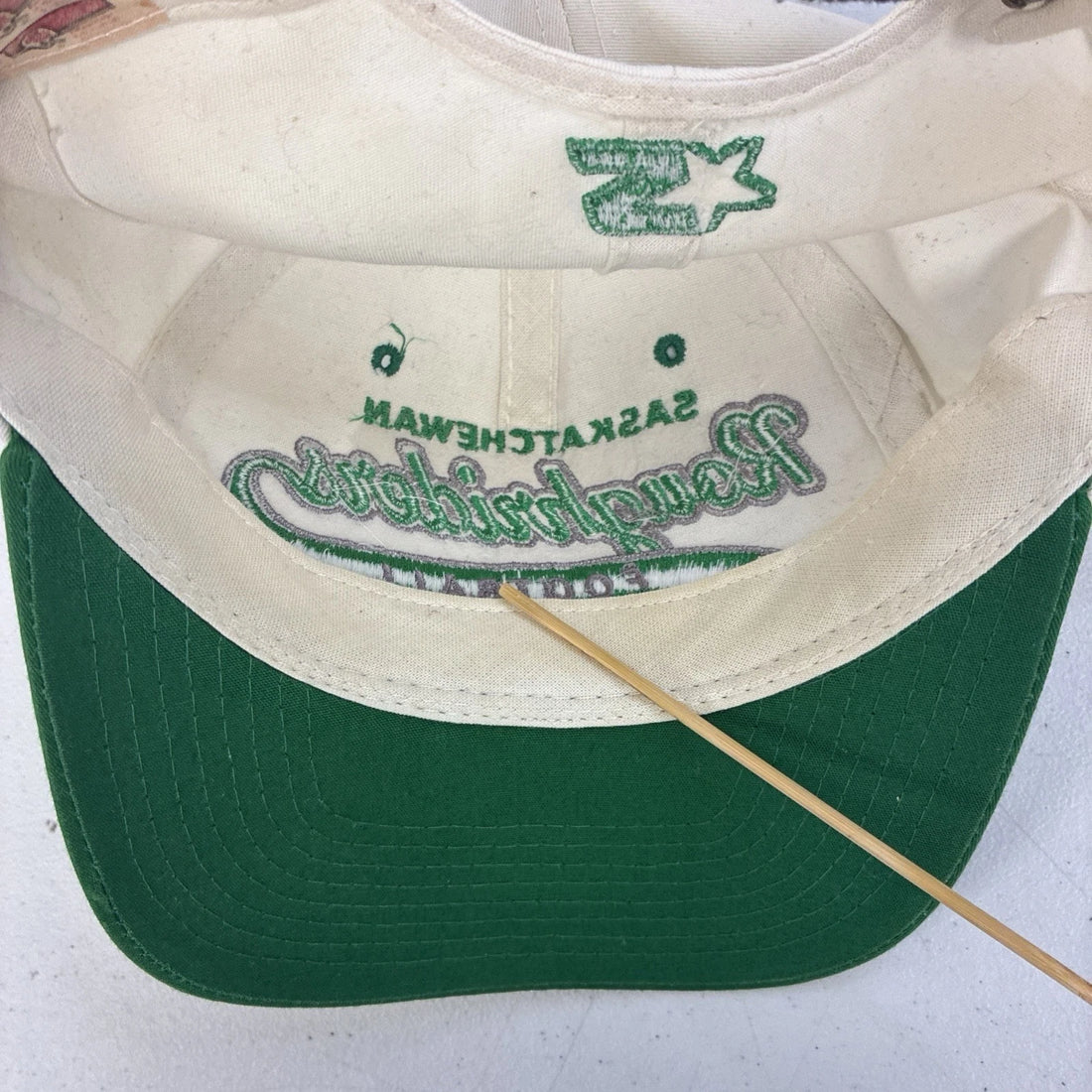 Vintage Saskatchewan Roughriders Starter Hat OSFA CFL