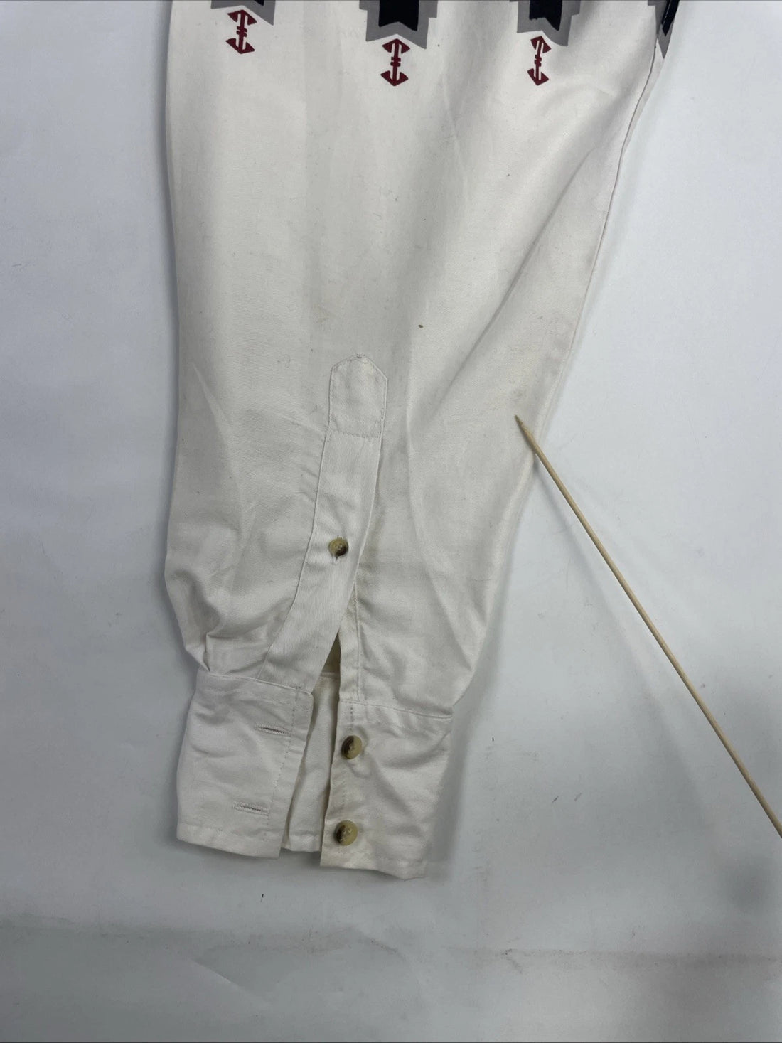 Ash Creek Western Aztec Cowboy Button Up Shirt Size Medium