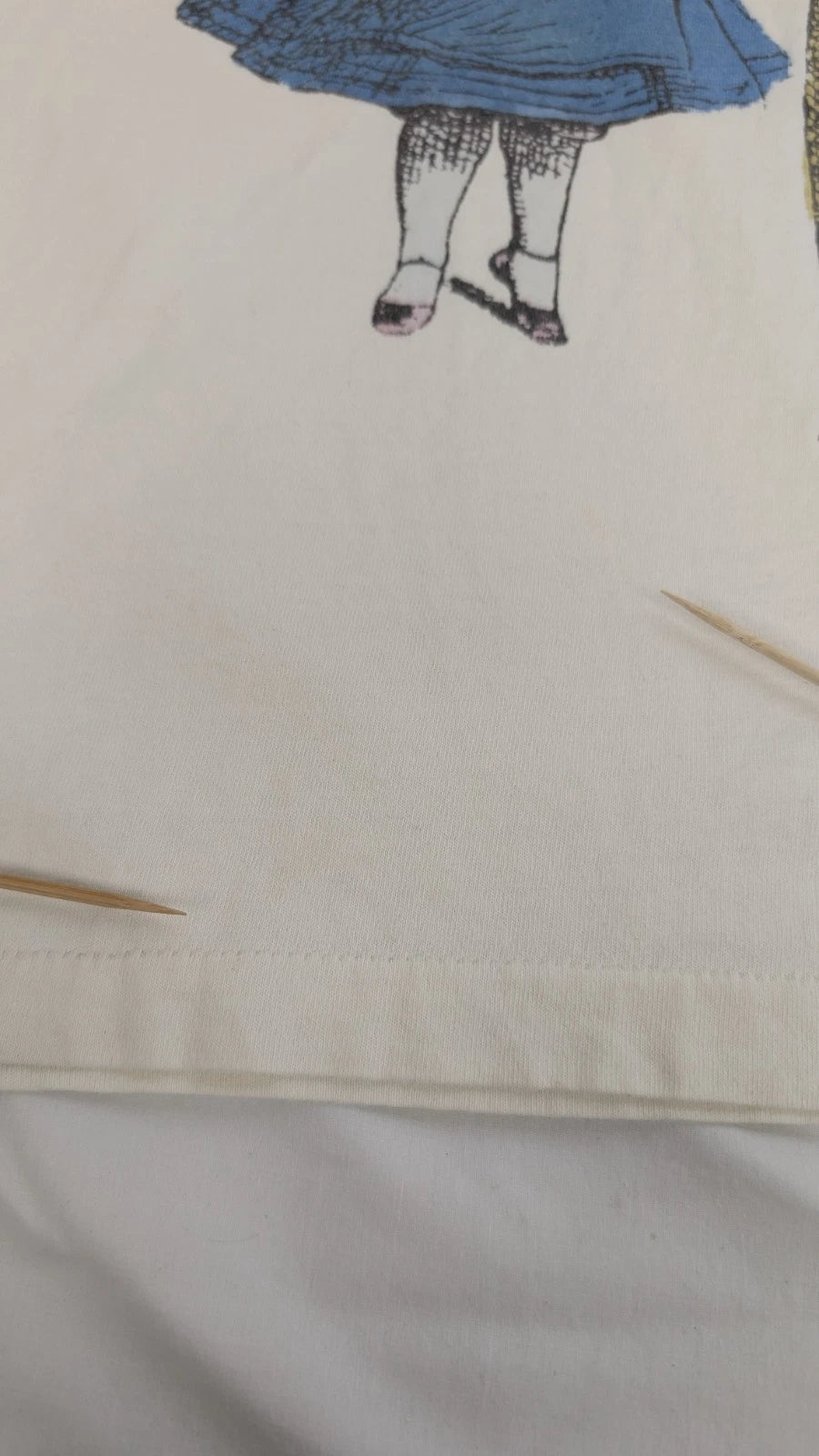 Vintage Alice In Wonderland T-Shirt Size XL 90s