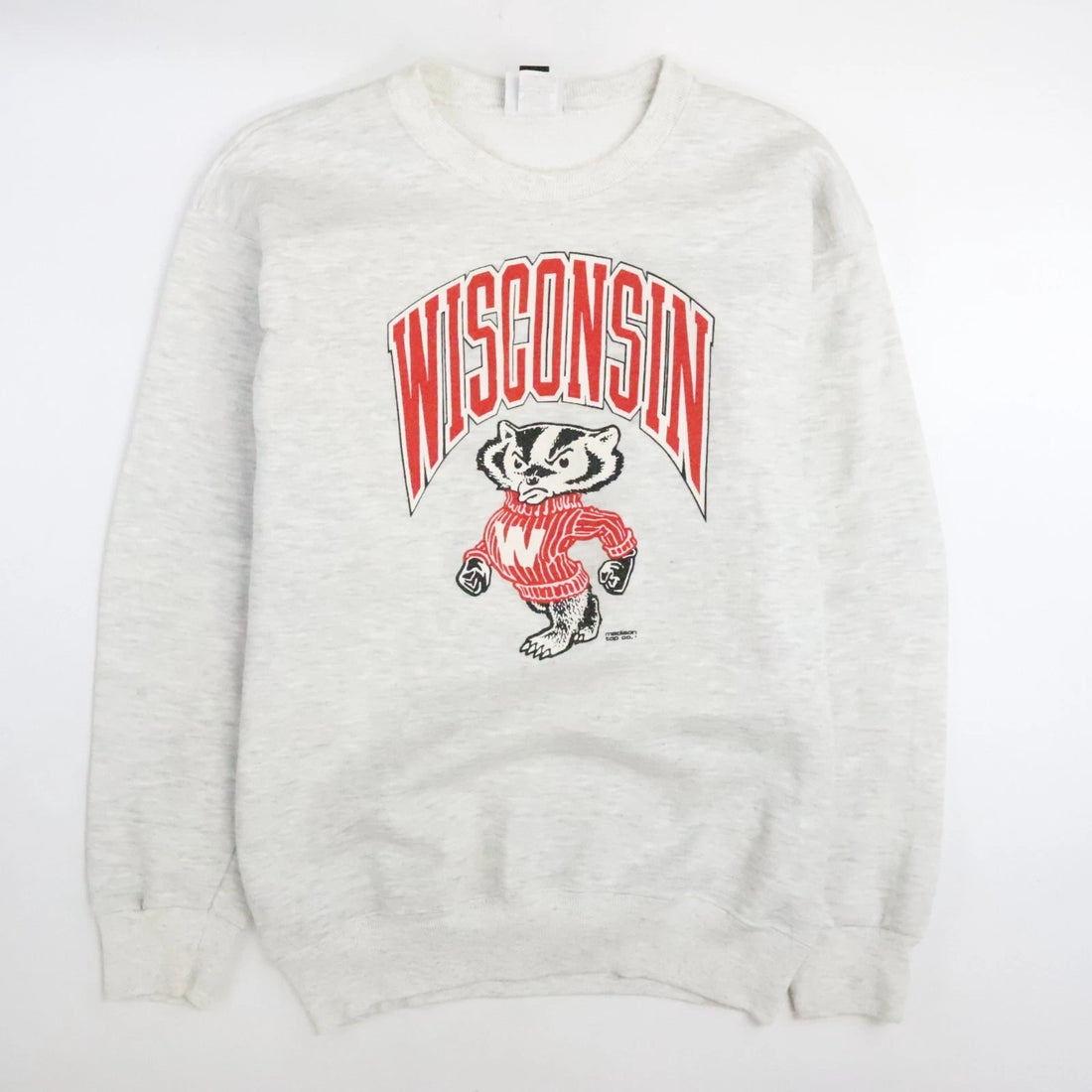 Vintage Wisconsin Badgers Crewneck Sweatshirt Size Large 90s NCAA