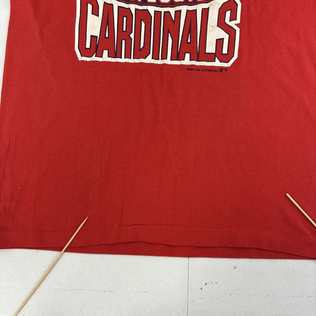 Vintage St. Louis Cardinals T-Shirt Size XL 1989 80s MLB