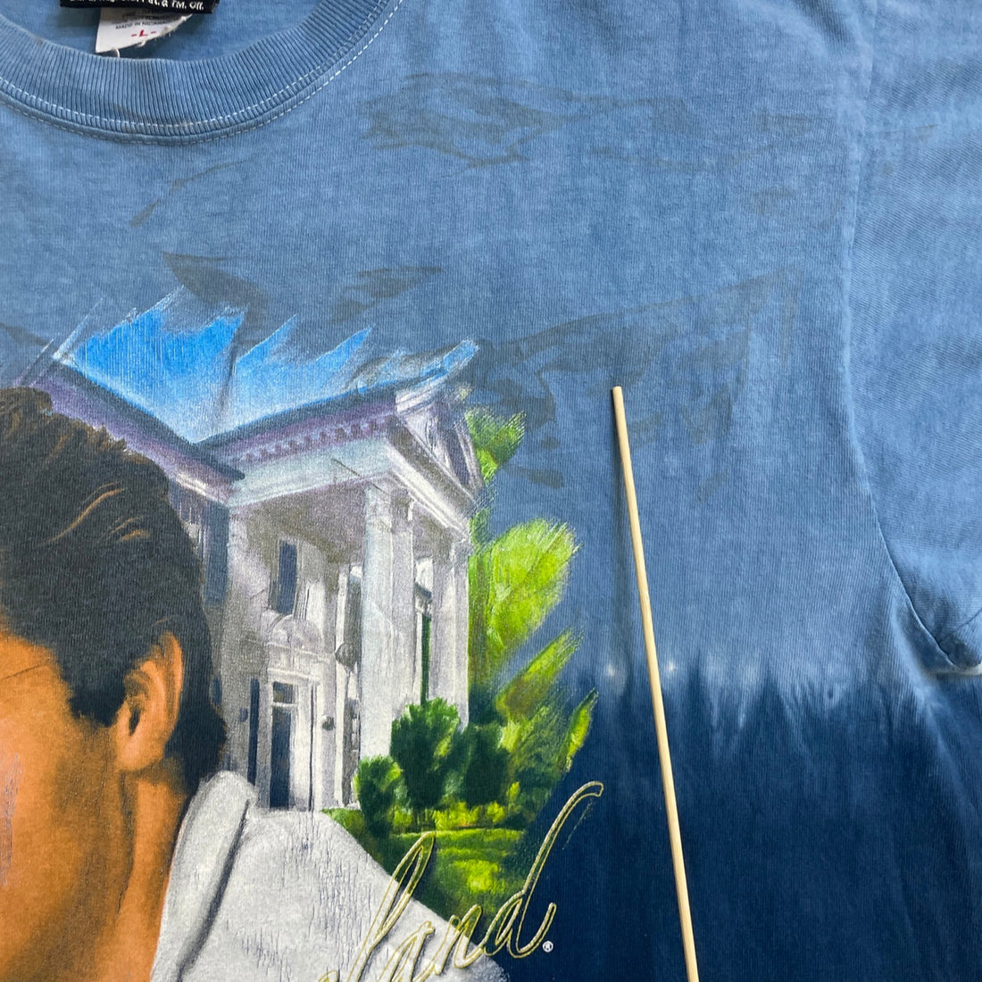 Elvis Presley Graceland Tie Dye T-Shirt Size Large