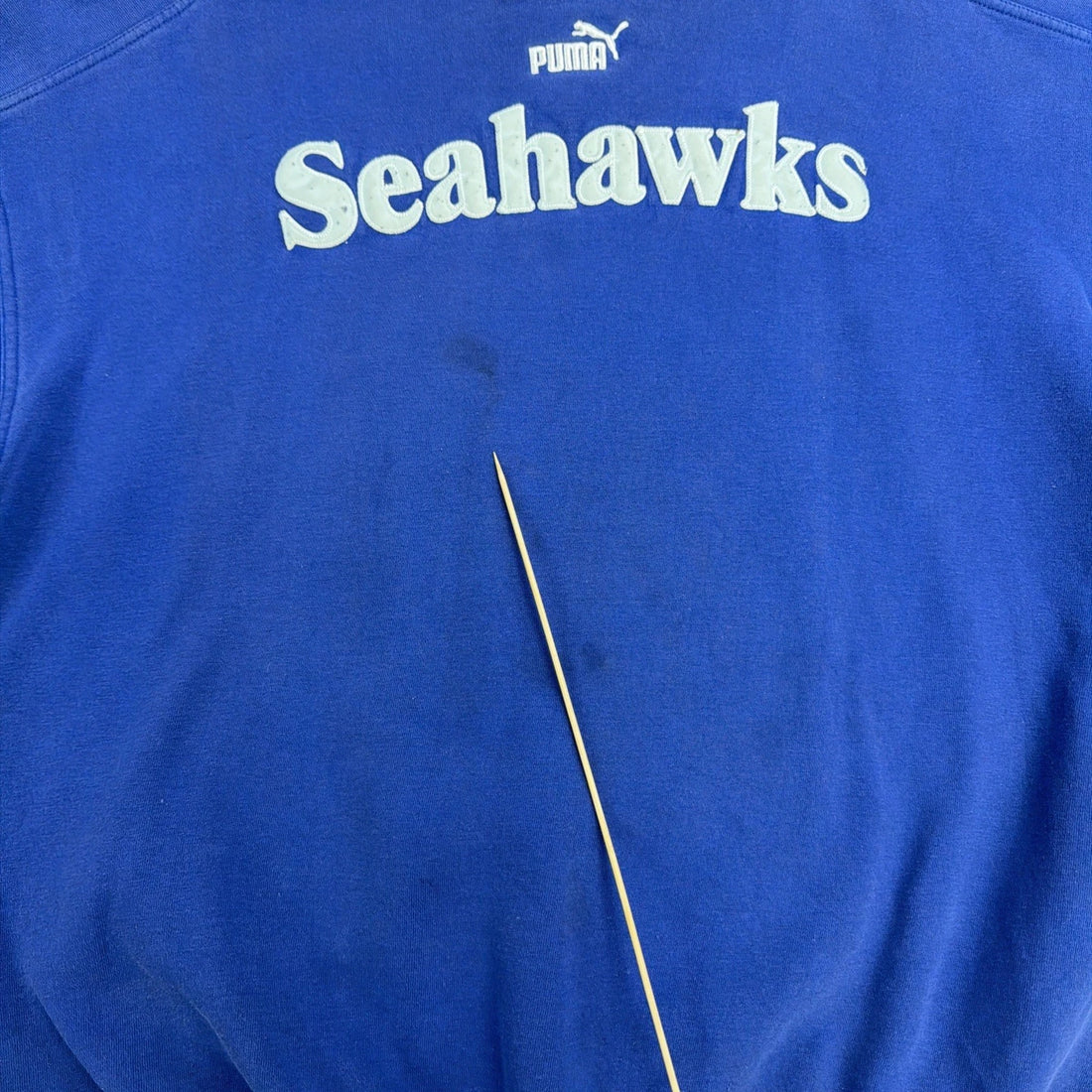 Vintage Seattle Seahawks Puma Sweatshirt Crewneck Size 2XL NFL