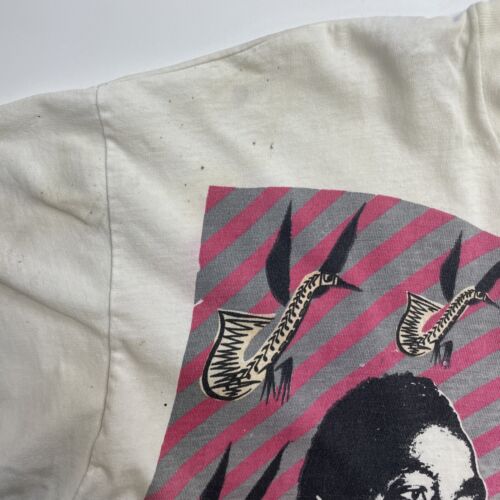 Vintage Charlie Parker Mosquitohead T-Shirt Size 2XL Jazz AOP 1993 90s