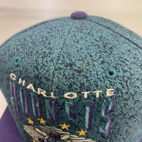 Vintage Charlotte Hornets Starter Snapback Hat Cap OSFA 90s NBA