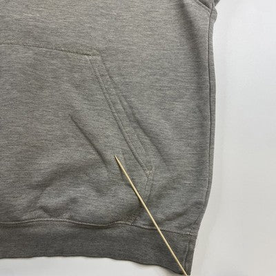 Vintage Nike Sweatshirt Hoodie Size Large Gray