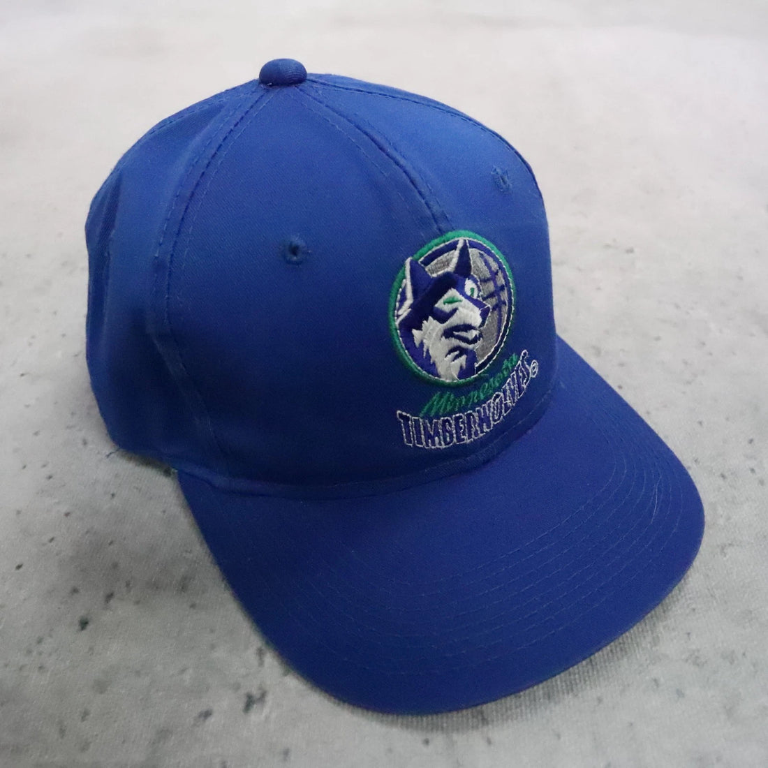 Vintage Minnesota Timberwolves G Cap Snapback Hat OSFA 90s NBA