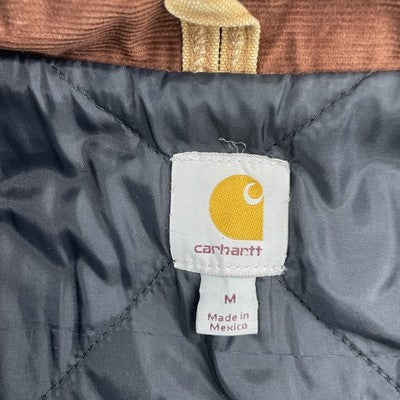 Carhartt Canvas Arctic Work Jacket Size Medium Brown