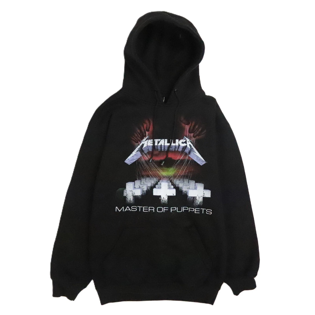 Vintage Metallica Master Of Puppets Artimonde Band Sweatshirt Hoodie Size Medium
