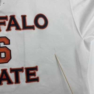 Buffalo State Bengals Cox Authentic Hockey Jersey Size 54 Fight Strap