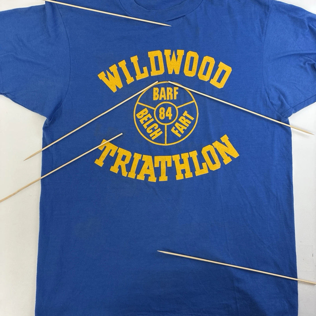 Vintage Wildwood Triathlon T-Shirt Size Large Running 80s