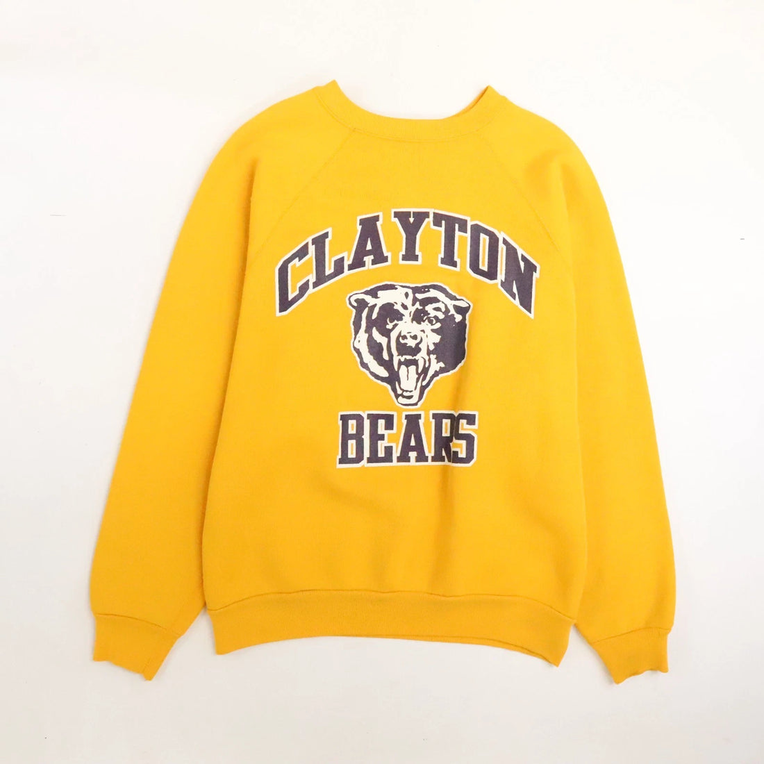 Vintage Clayton Bears Crewneck Sweatshirt Size XL 80s 90s