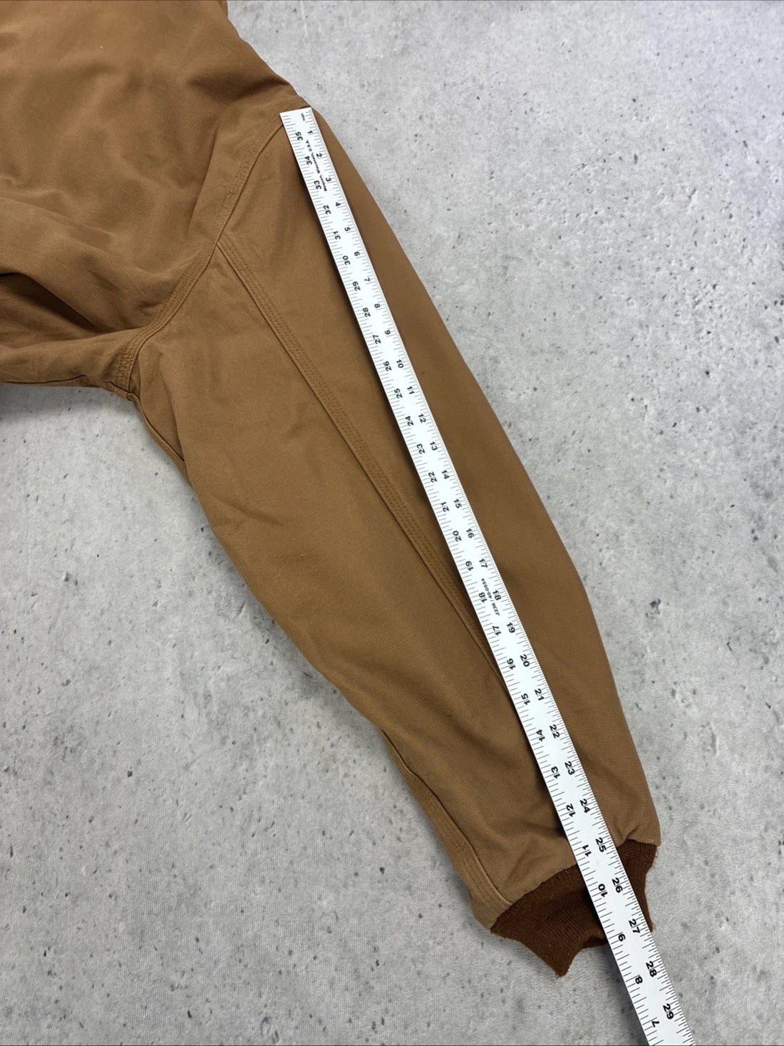 Carhartt Canvas Bomber Work Jacket Size XL