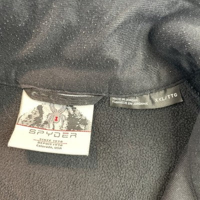Spyder 1/4 Zip Pullover Fleece Jacket Size 2XL