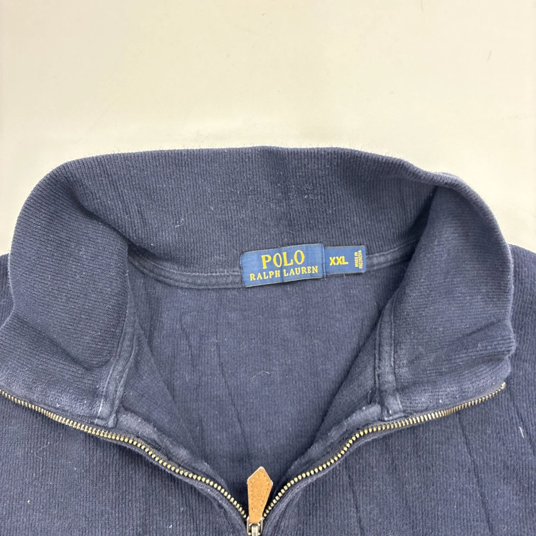 Polo Ralph Lauren 1/4 Zip Pullover Sweater Size 2XL Blue