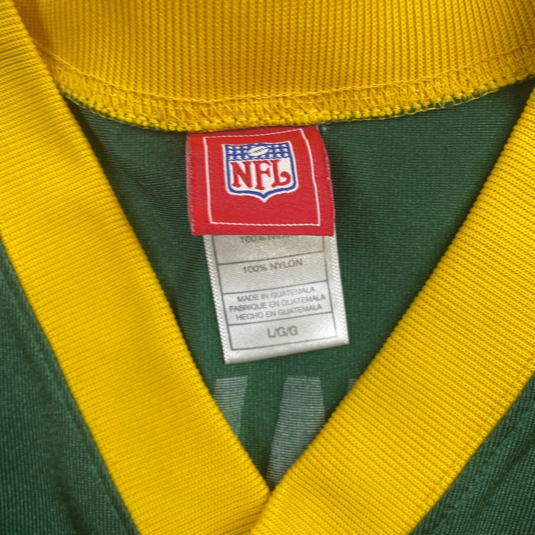 Vintage Green Bay Packers Brett Favre Reebok Jersey Size Large NFL