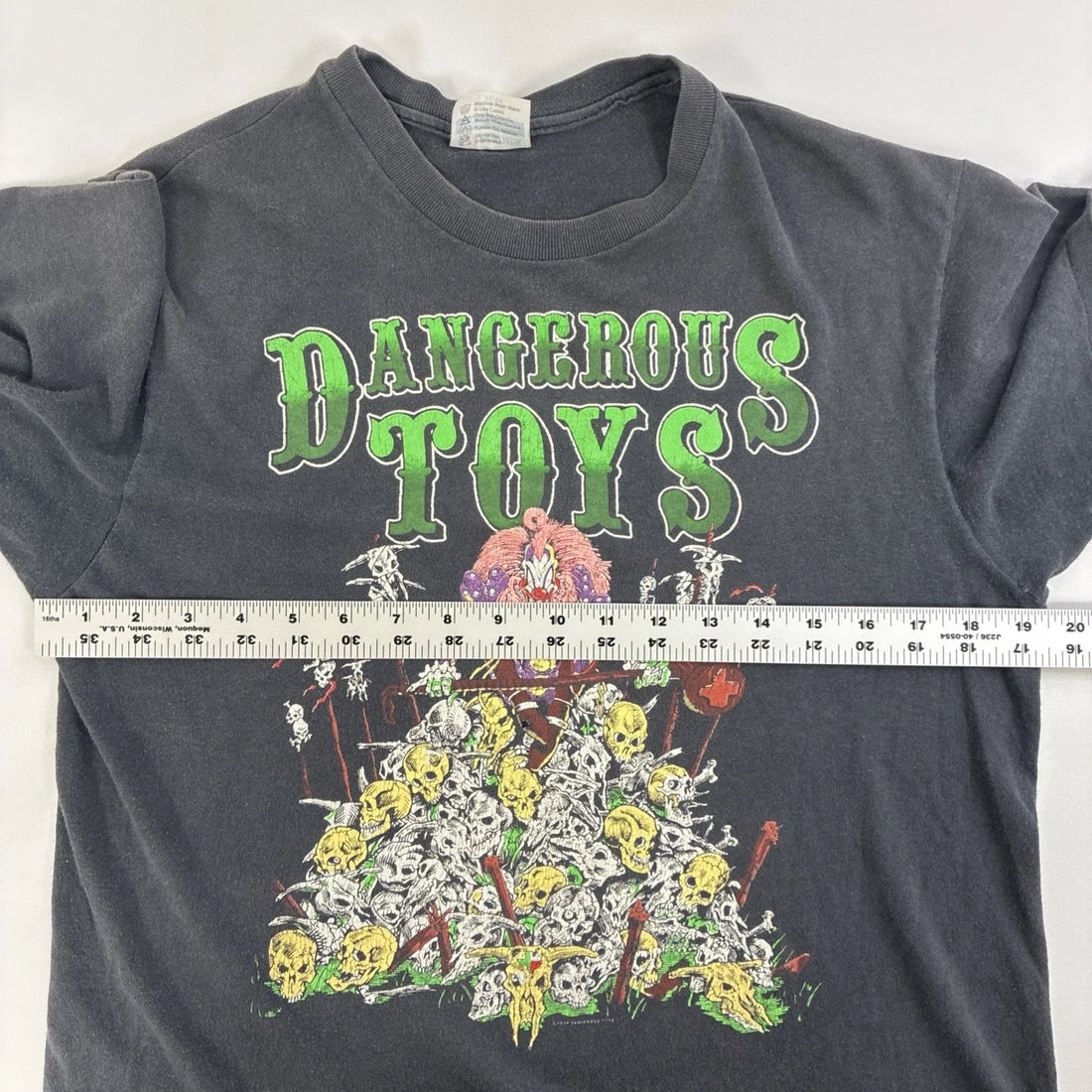 Vintage Dangerous Toys Band T-Shirt Size Large 80s