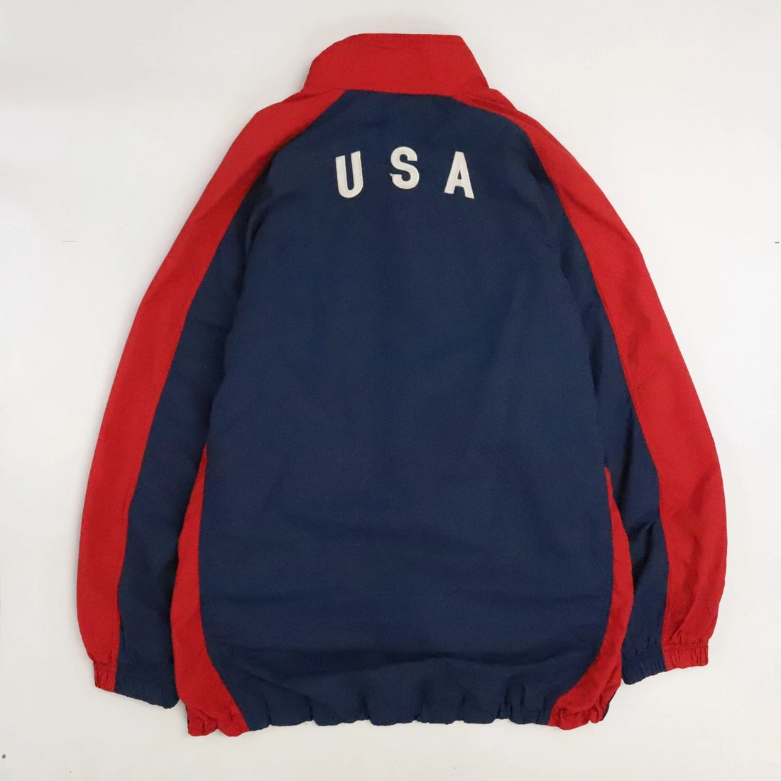 Vintage Team USA Soccer Nike Windbreaker Light Jacket Womens Size Medium FIFA