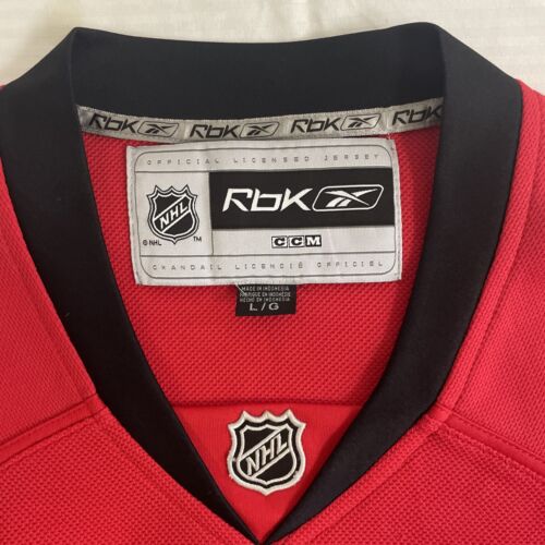 Ottawa Senators Reebok Hockey Jersey Size Large NHL