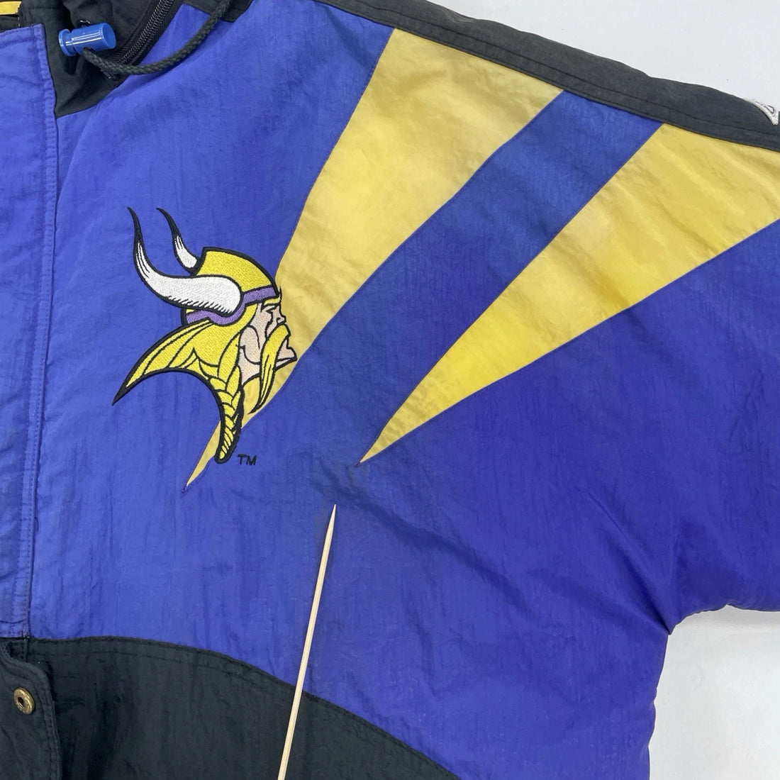 Vintage Minnesota Vikings Apex One Puffer Jacket Size XL 90s NFL