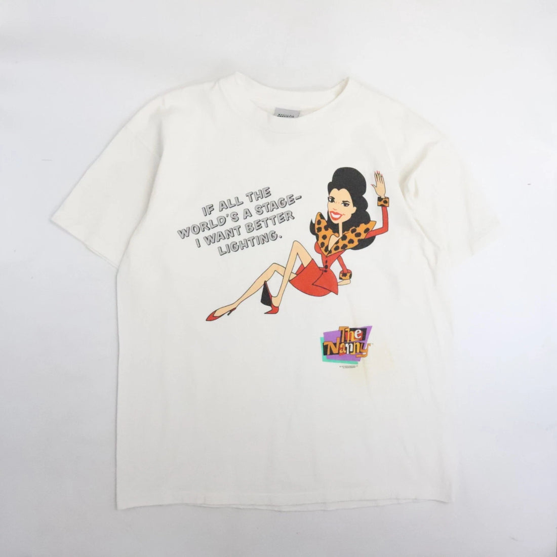 Vintage The Nanny Stanley Desantis T-Shirt Size XL 1995 90s
