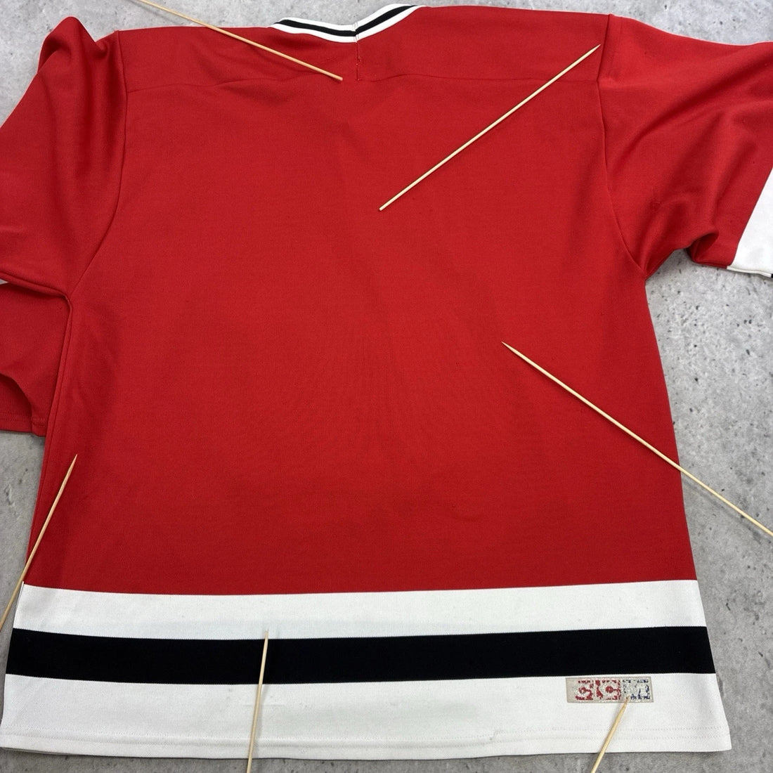Vintage Russian Penguins CCM Jersey Size Large