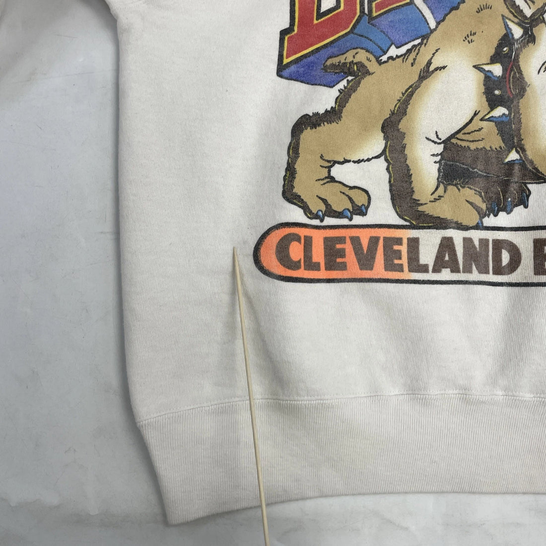 Vintage Cleveland Browns The Dawgs Champion Sweatshirt Crewneck Size XL 80s NFL
