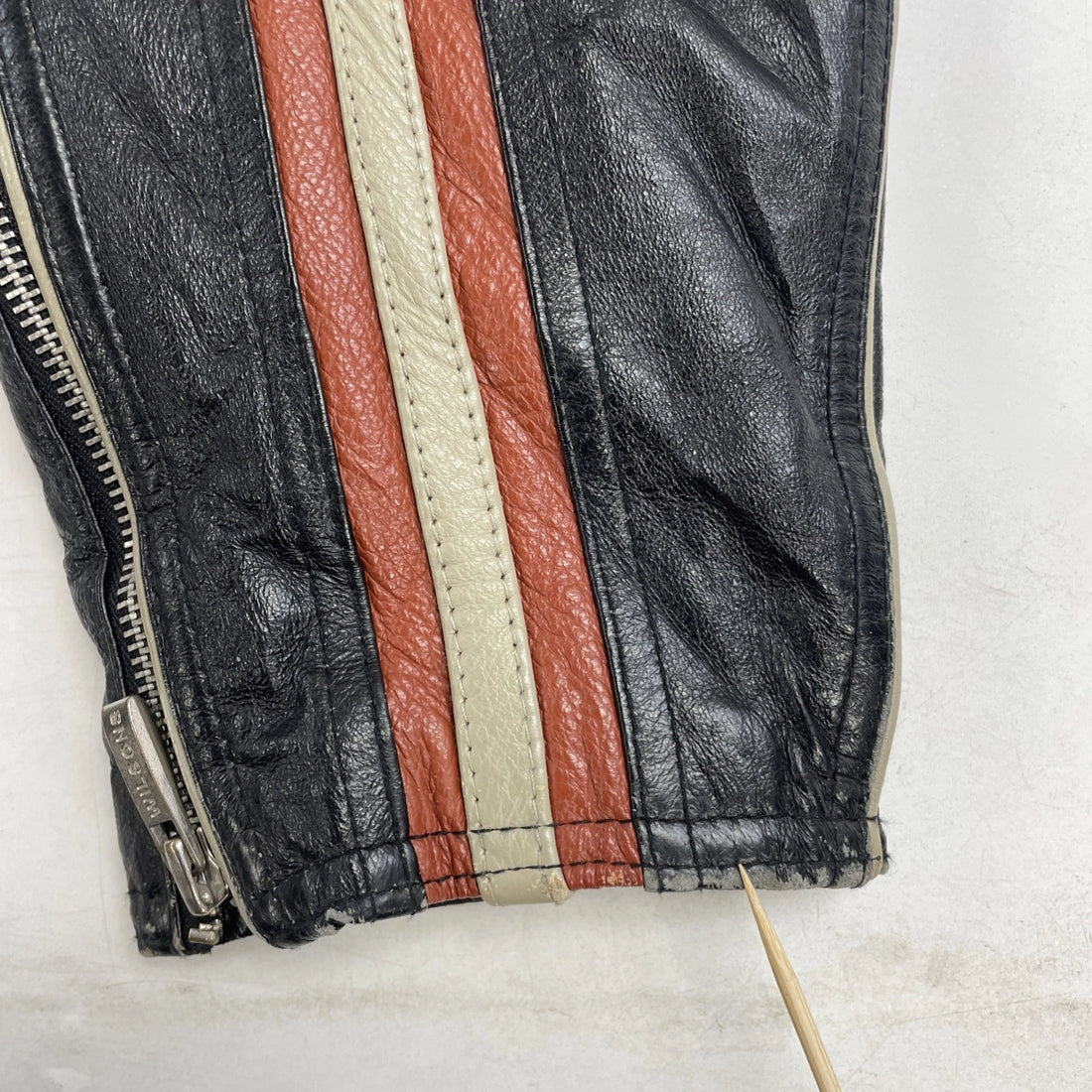 Wilson's Leather Motorcycle Jacket Size 2XL