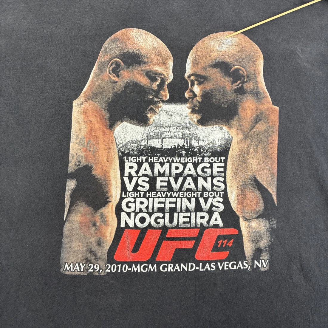 Rampage Vs Evans Griffin Vs Nogueira UFC T-Shirt Size 2XL