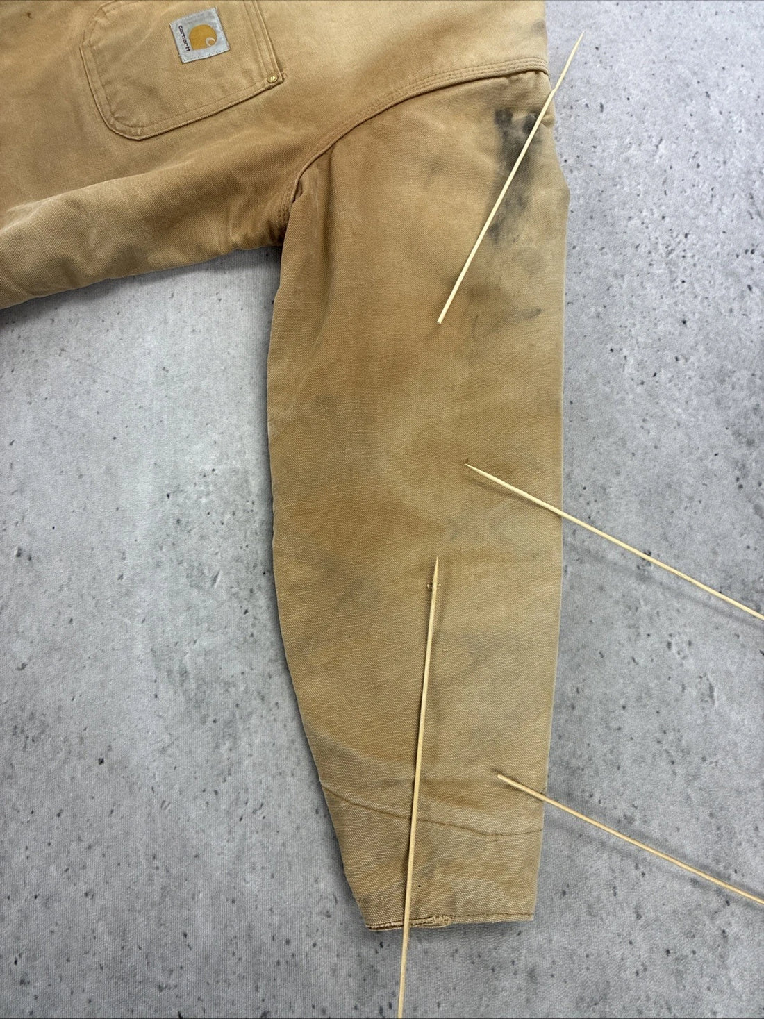 Carhartt Canvas Chore Coat Work Jacket Size 42