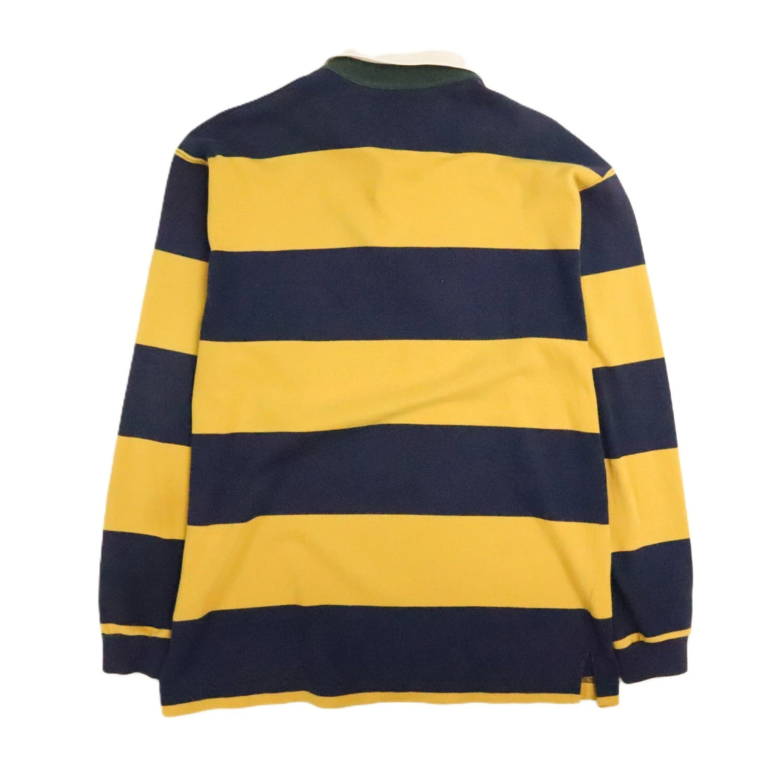 Vintage Lands End Striped Rugby Shirt Size Large Tall