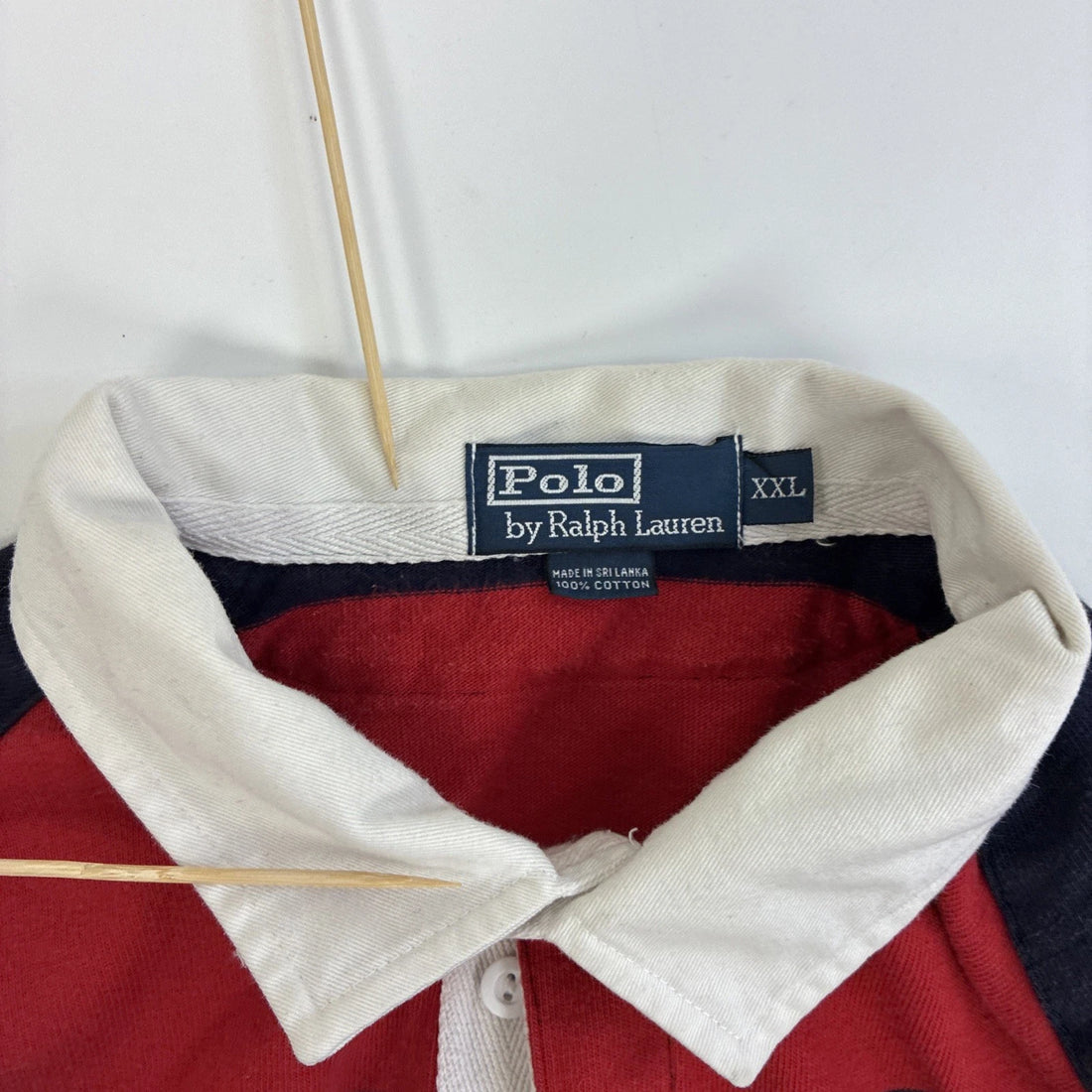 Vintage Polo Ralph Lauren Rugby Shirt Size 2XL