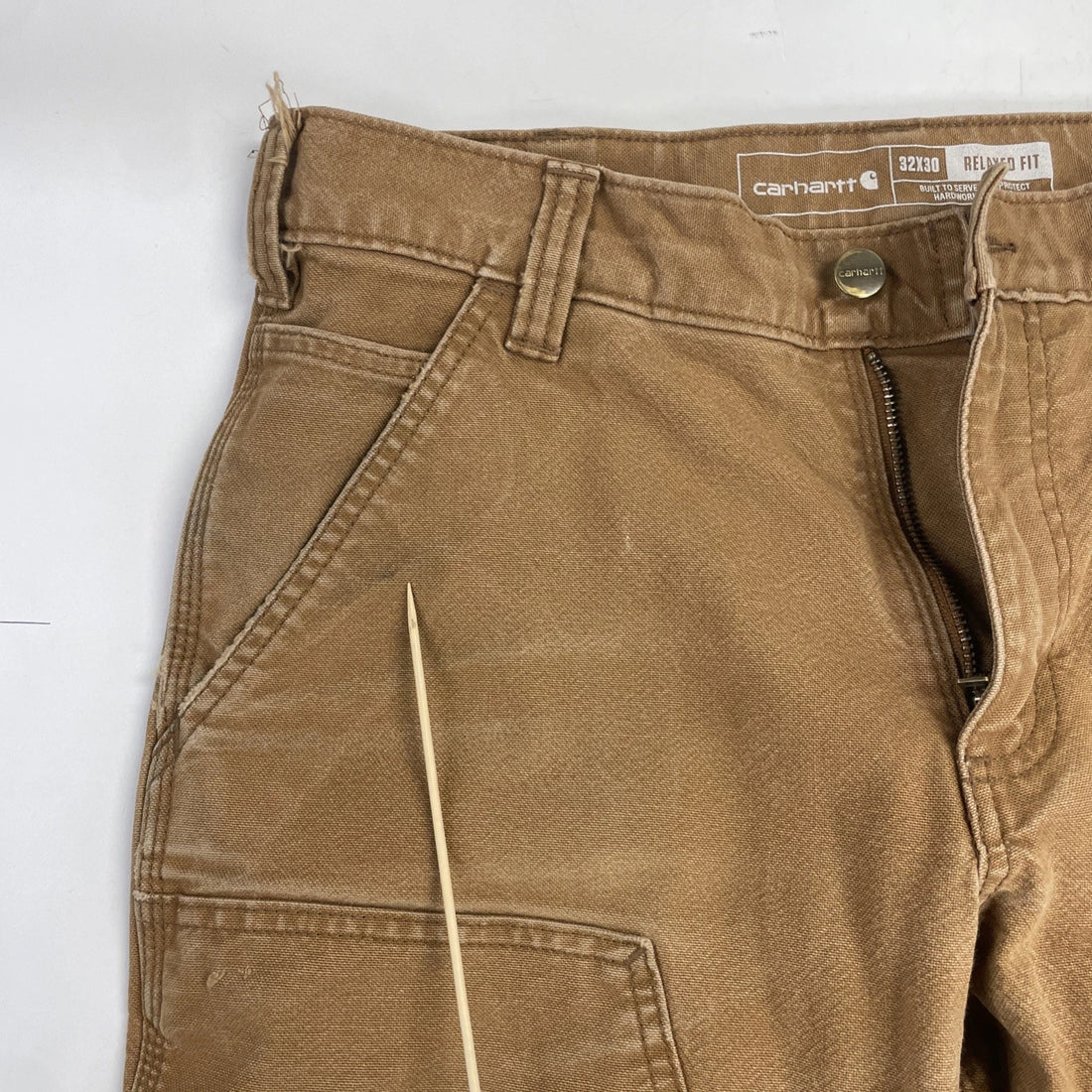 Carhartt Carpenter Double Knee Work Pants Size 32 X 30 Brown